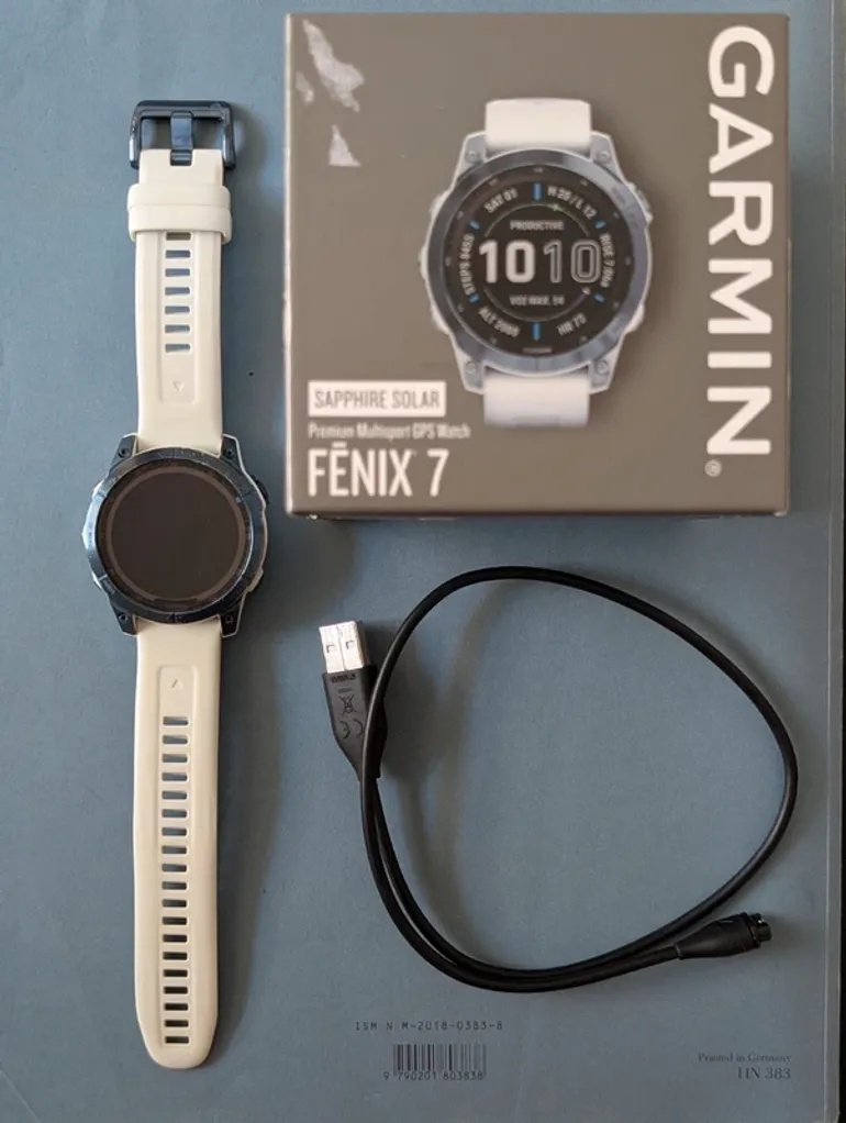 Used Garmin Fenix 7 Sapphire Solar 2022 bike — image 1 of 7
