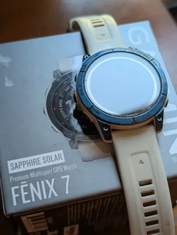 Used Garmin Fenix 7 Sapphire Solar 2022 bike — image 6 of 7