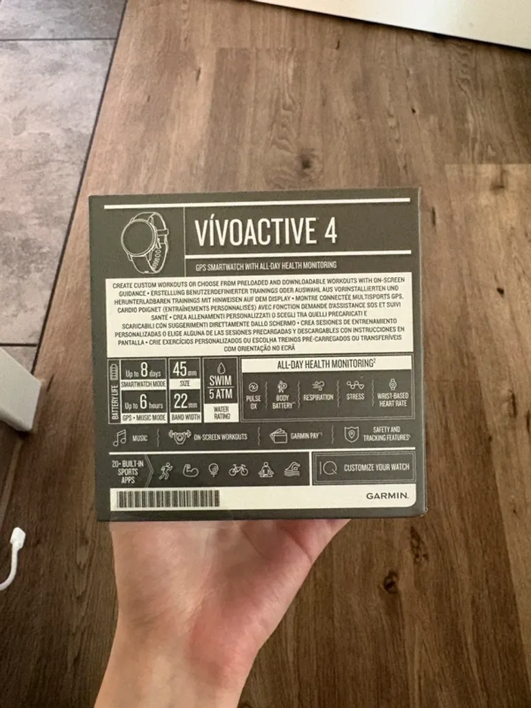 Used Garmin Vivoactive 4 bike — image 4 of 8