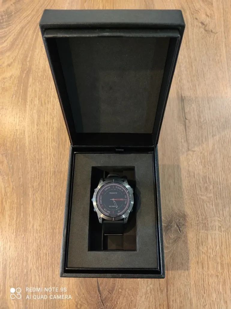 Used Garmin Fenix 7X Sapphire Solar bike — image 2 of 9