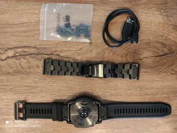 Used Garmin Fenix 7X Sapphire Solar bike — image 3 of 9
