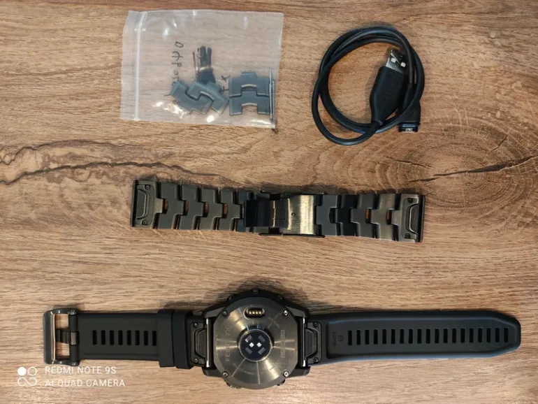Used Garmin Fenix 7X Sapphire Solar bike — image 3 of 9