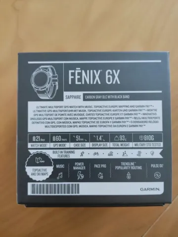 Used Garmin Fenix 6X bike — image 2 of 4