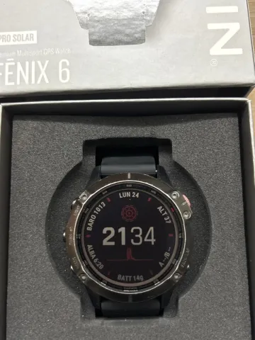 Used Garmin Fenix 6 Pro Solar bike — image 2 of 15