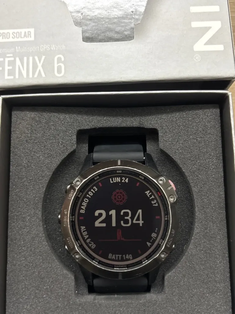 Used Garmin Fenix 6 Pro Solar bike — image 2 of 15