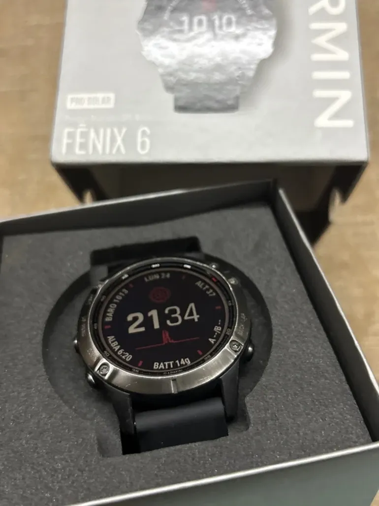 Used Garmin Fenix 6 Pro Solar bike — image 4 of 15