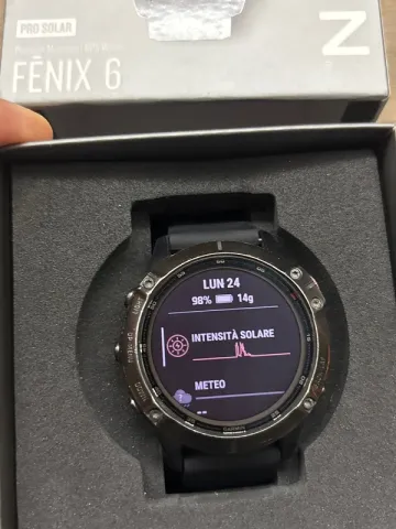 Used Garmin Fenix 6 Pro Solar bike — image 6 of 15