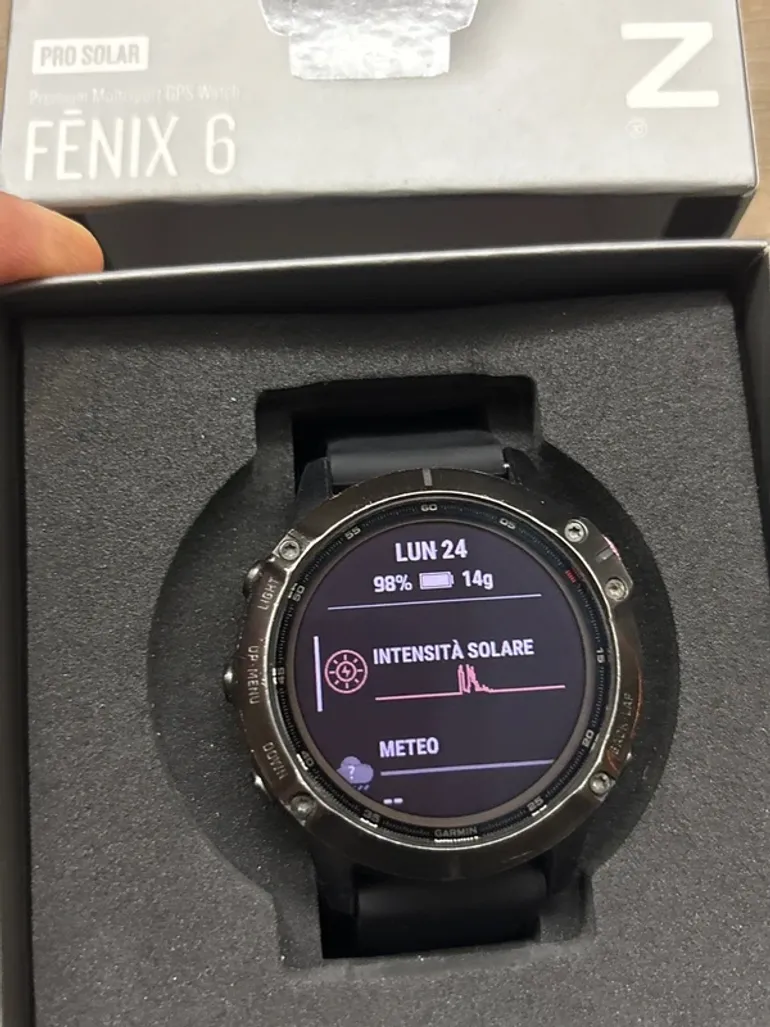 Used Garmin Fenix 6 Pro Solar bike — image 6 of 15