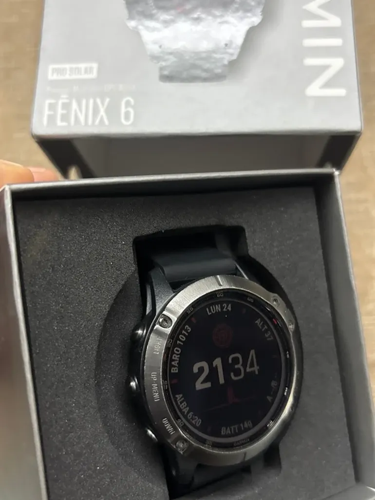 Used Garmin Fenix 6 Pro Solar bike — image 3 of 15