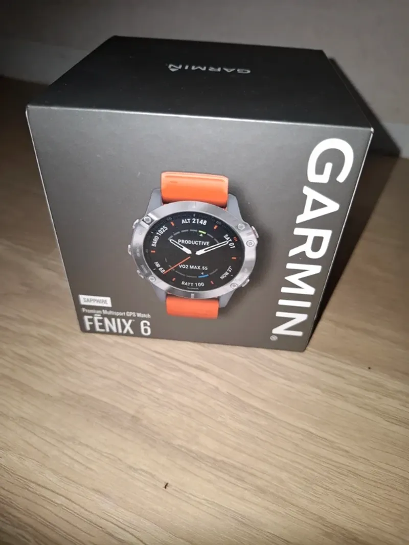 Used Garmin fenix 6 sapphire Electronics