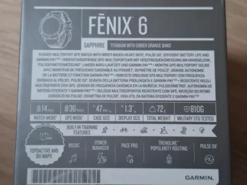 Used Garmin fenix 6 sapphire bike — image 7 of 7