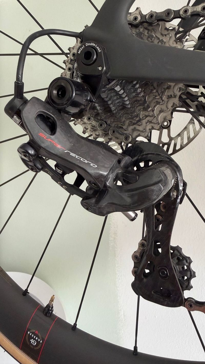 Campagnolo Super Record EPS 12-Speed 2022 Drivetrain & Pedals d'occasion