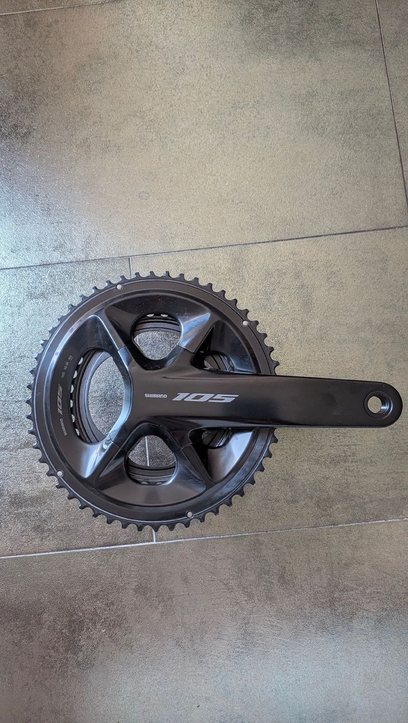 Gebrauchtes Shimano GUARNITURA 105 52-36 NUOVA 2026 Drivetrain & Pedals