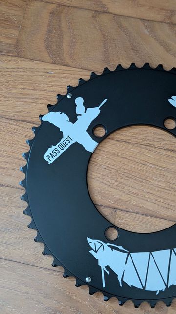 Brugt pass quest CORONE DEVIL SMILEY 52-36 NUOVA 2026 bike — billede 4 af 5