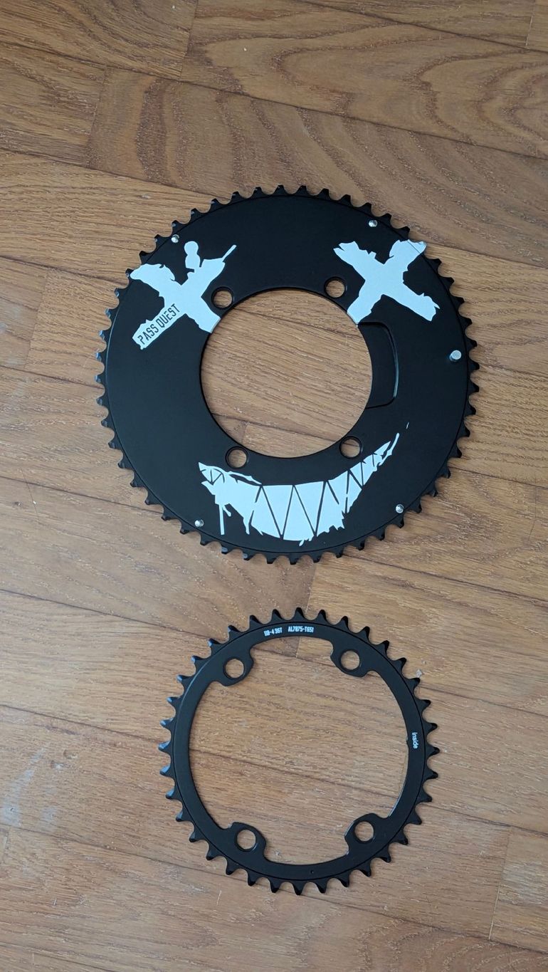 Brugt pass quest CORONE DEVIL SMILEY 52-36 NUOVA 2026 bike — billede 3 af 5
