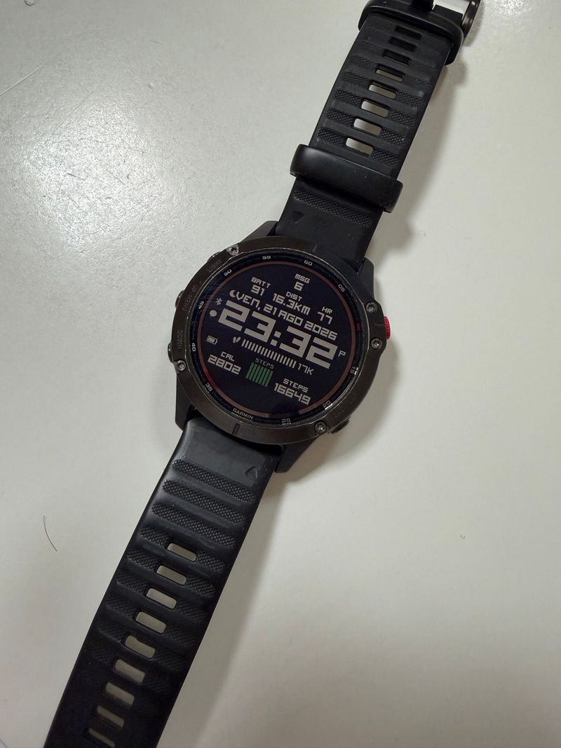 Used Garmin Fenix 6 Pro Solar 2025 Electronics