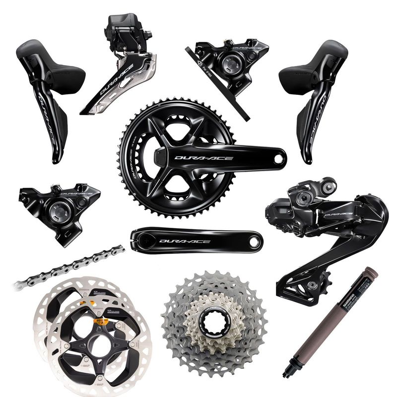 Gebrauchtes Shimano Dura-Ace Di2 R9250 Powermeter 2026 Drivetrain & Pedals