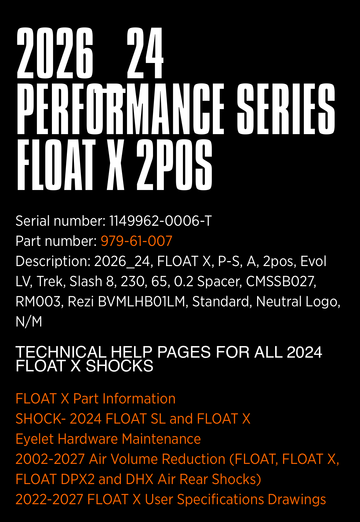 Tweedehands Fox Float X Performance 2026 bike — afbeelding 3 van 3
