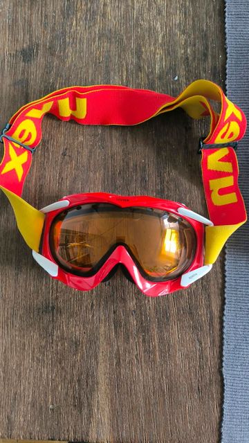 Used Orange UVEX Snowboardbrille bike — image 1 of 3