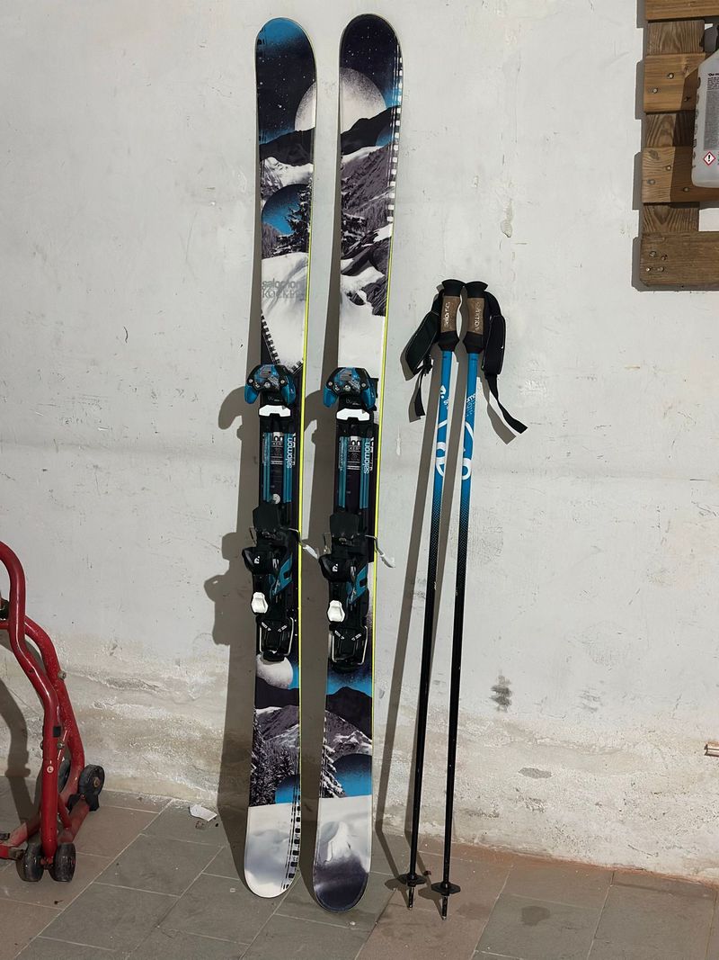 Used Salomon Freeride Skis 2020 Skiing & Skitouring