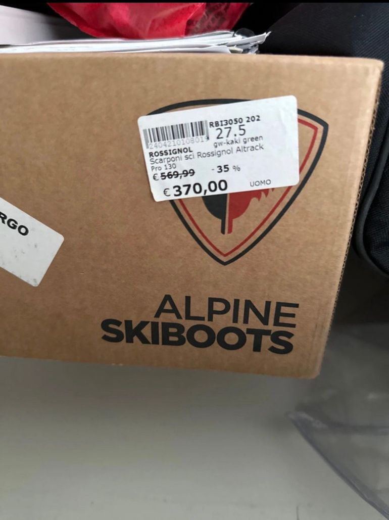 Rossignol alltrack pro 130gw 2025 bike usato — immagine 8 di 9