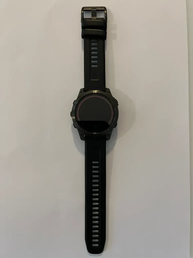 Used Garmin Fenix 7 Sapphire Solar bike — image 2 of 12