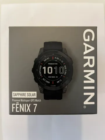 Used Garmin Fenix 7 Sapphire Solar bike — image 11 of 12