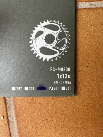 Gebrauchtes Shimano Deore XT Chainring bike — Bild 3 von 3