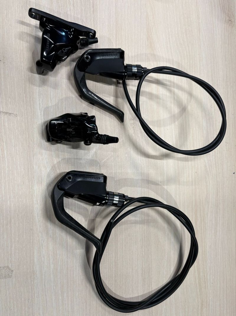 Used Sram Aero Disc Flat Mount Brakes Brakes