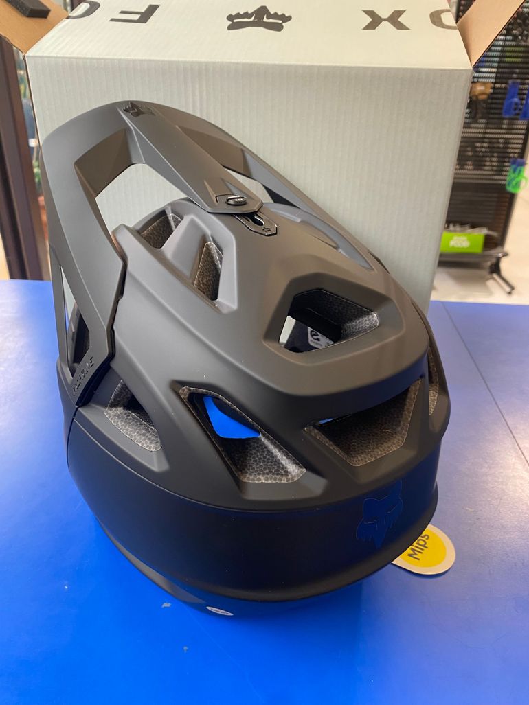 Tweedehands Fox Proframe Helmet bike — afbeelding 3 van 5