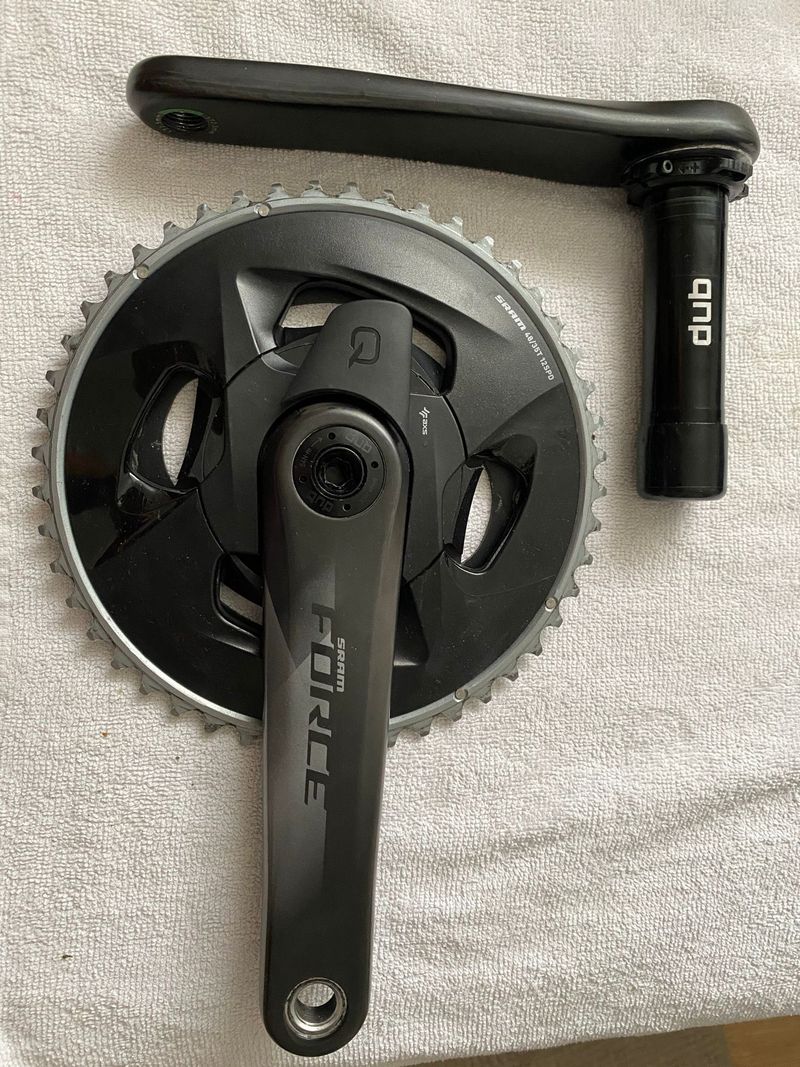 Used Sram Quarq AXS Powermeter Drivetrain & Pedals
