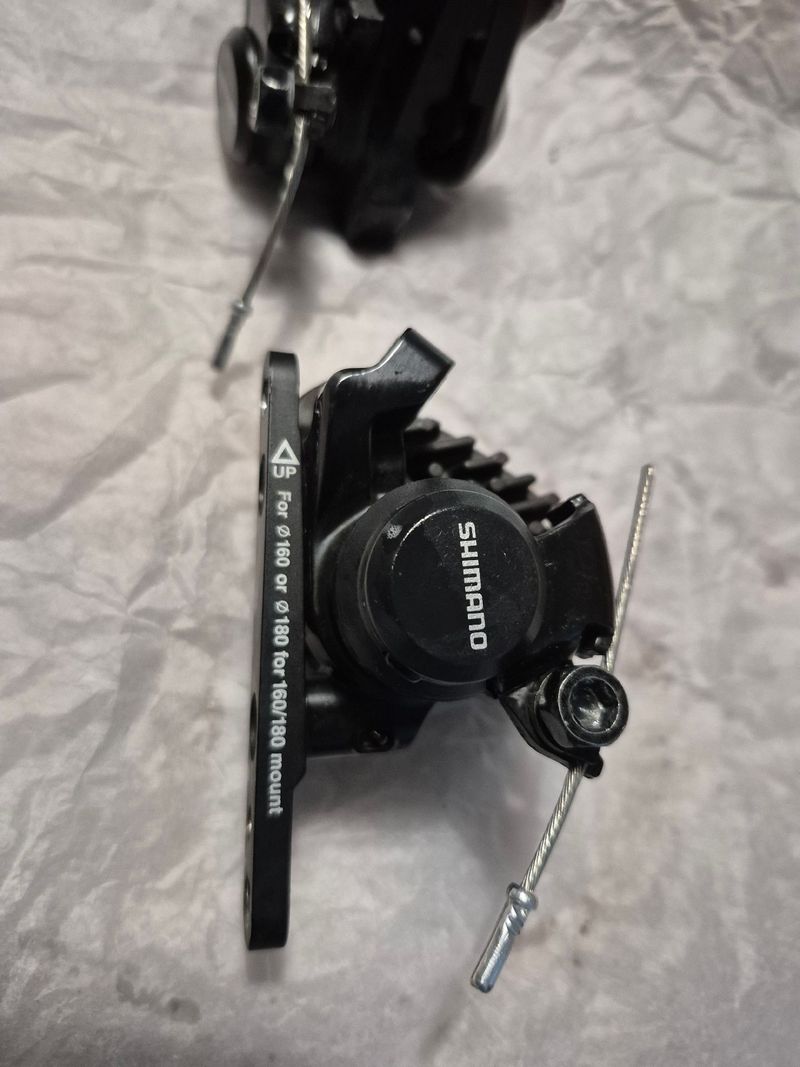 Used Shimano 160 180 2025 Brakes