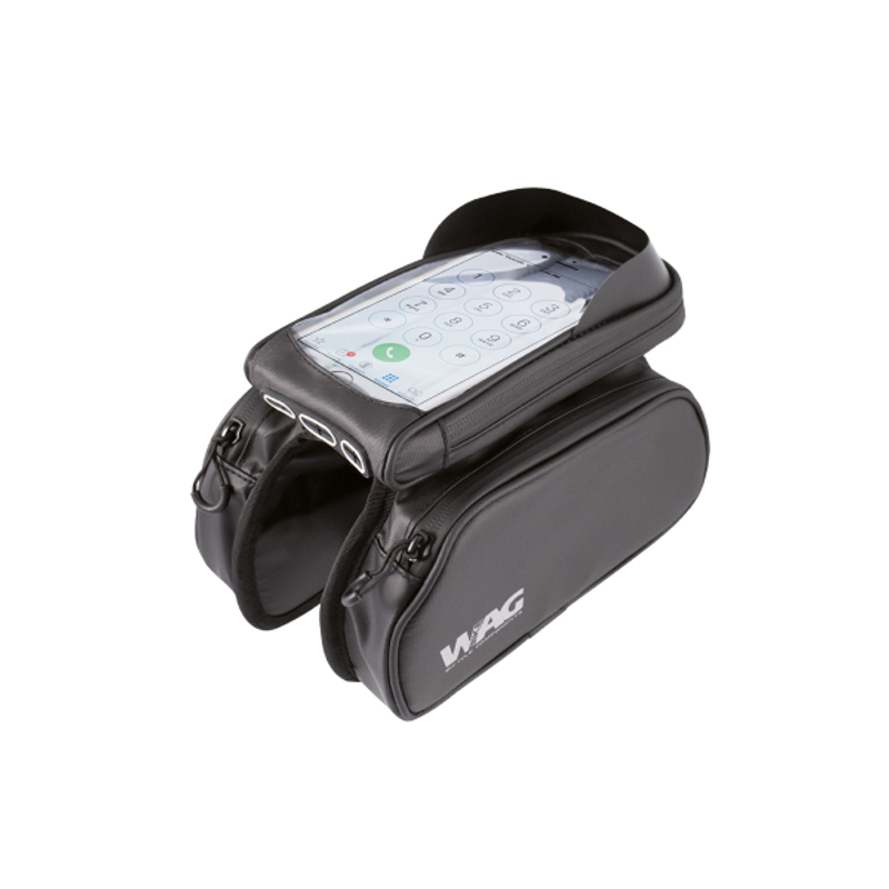 Käytetty Wag BORSA TUBO ORIZZONTALE PORTA SMARTPHONE TOP TUBE DOUBLE Cycling Accessories