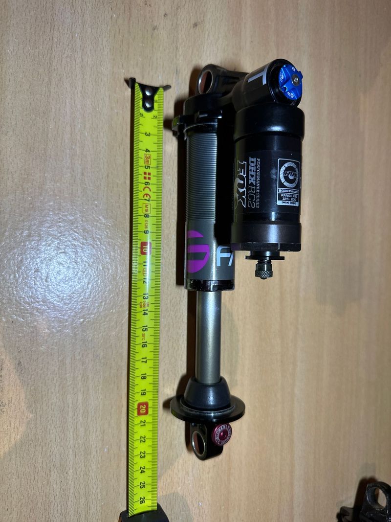 Tweedehands Fox dhx rc2 222mm 2013 Rear Suspension