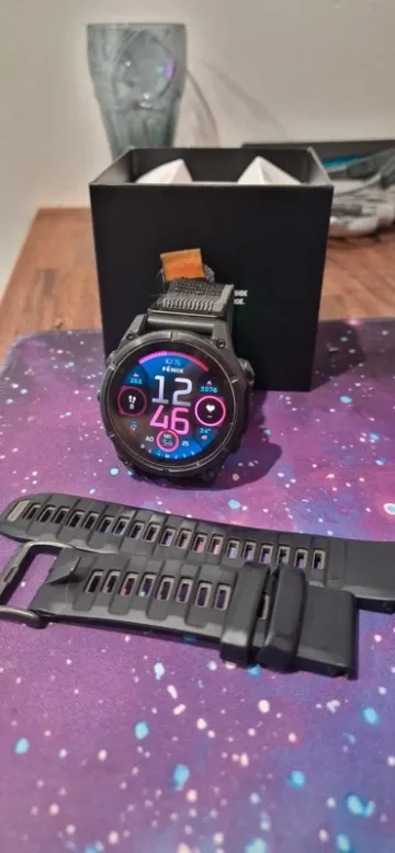 Garmin fenix 8 amoled sapphire 47mm bike d'occasion — image 1 sur 4