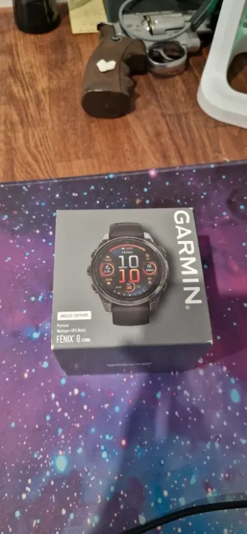 Garmin fenix 8 amoled sapphire 47mm bike d'occasion — image 3 sur 4