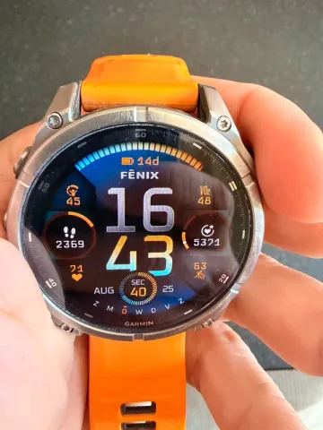 Used Garmin Fenix 8 Pro 47mm AMOLED bike — image 1 of 6
