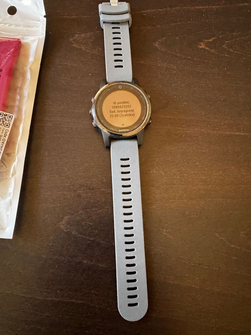Used Garmin Fenix 5S Electronics