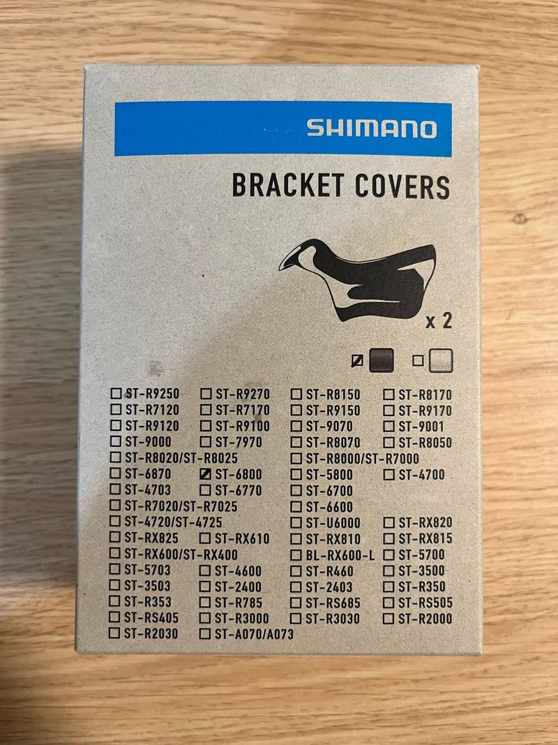 Used Shimano Bracket Covers for ST-6800/5800/4700/4703 2026 Drivetrain & Pedals