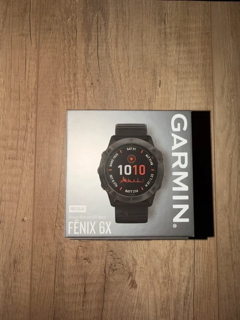 Garmin Fenix 6 Pro Solar bike d'occasion — image 5 sur 5