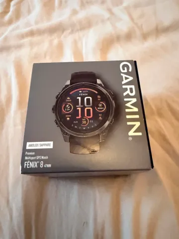 Used Garmin Fenix 8 Amoled Sapphire bike — image 1 of 3