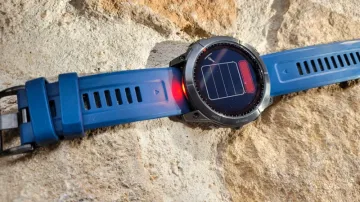 Used Garmin Fenix 7x Sapphire Solar bike — image 5 of 6
