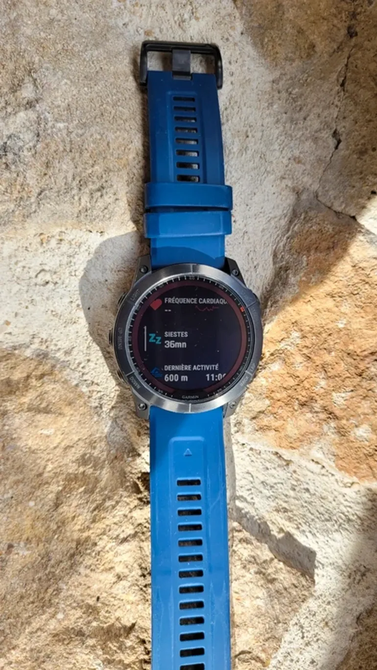 Used Garmin Fenix 7x Sapphire Solar bike — image 2 of 6