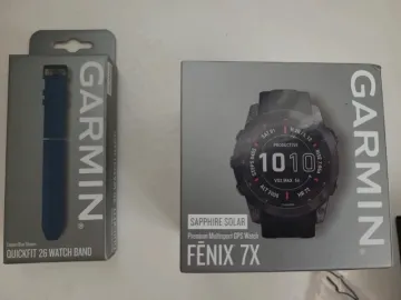 Used Garmin Fenix 7x Sapphire Solar bike — image 3 of 6