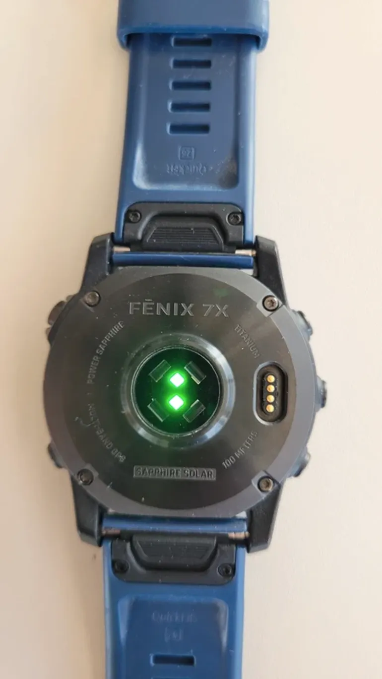 Used Garmin Fenix 7x Sapphire Solar bike — image 6 of 6