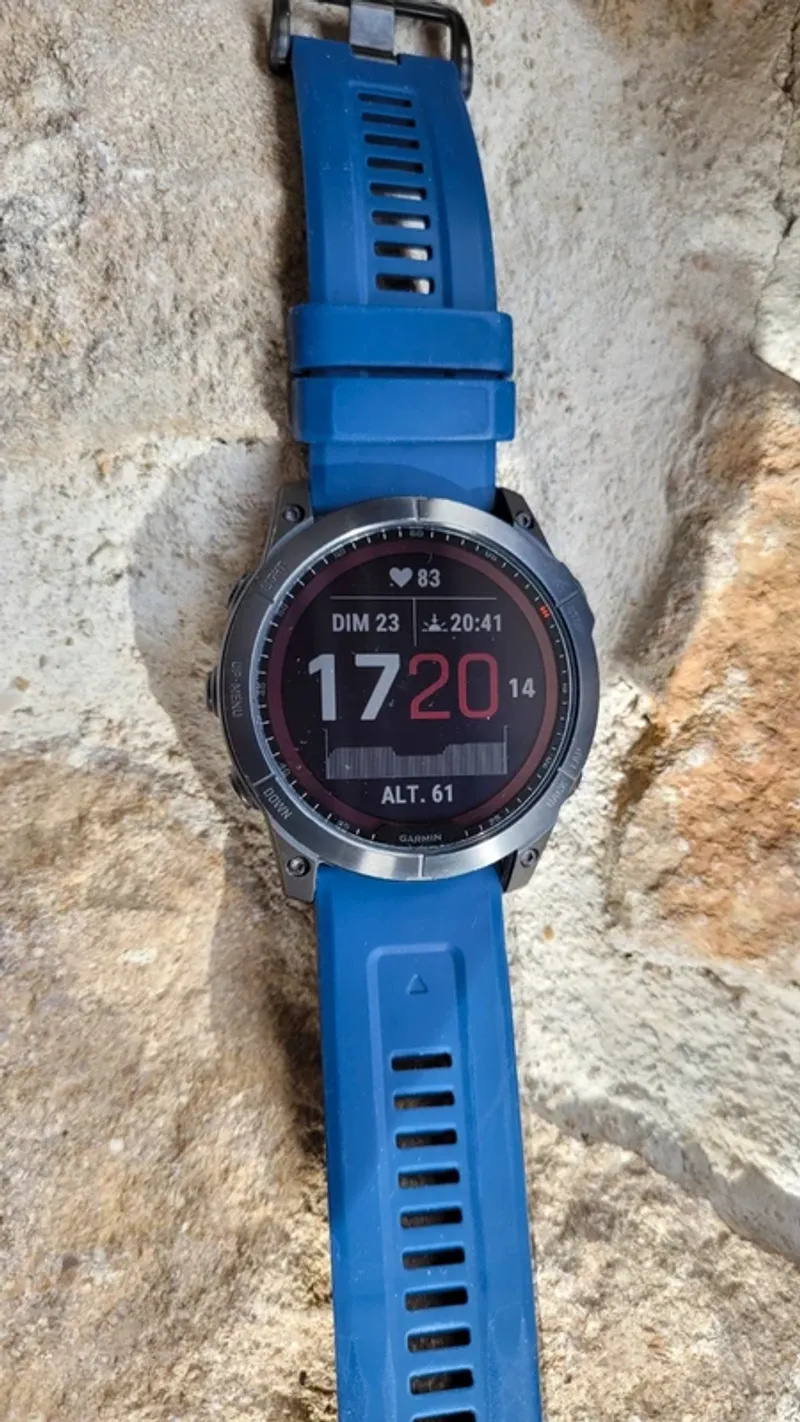 Used Garmin Fenix 7x Sapphire Solar Electronics