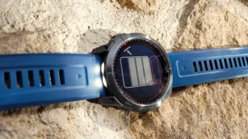 Used Garmin Fenix 7x Sapphire Solar bike — image 4 of 6