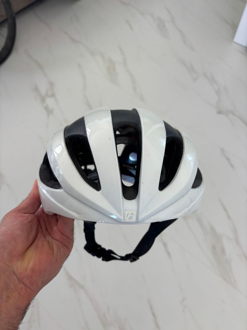 Used Bontrager Velocis MIPS Road Bike Helmet – White, Size M Cycling Accessories