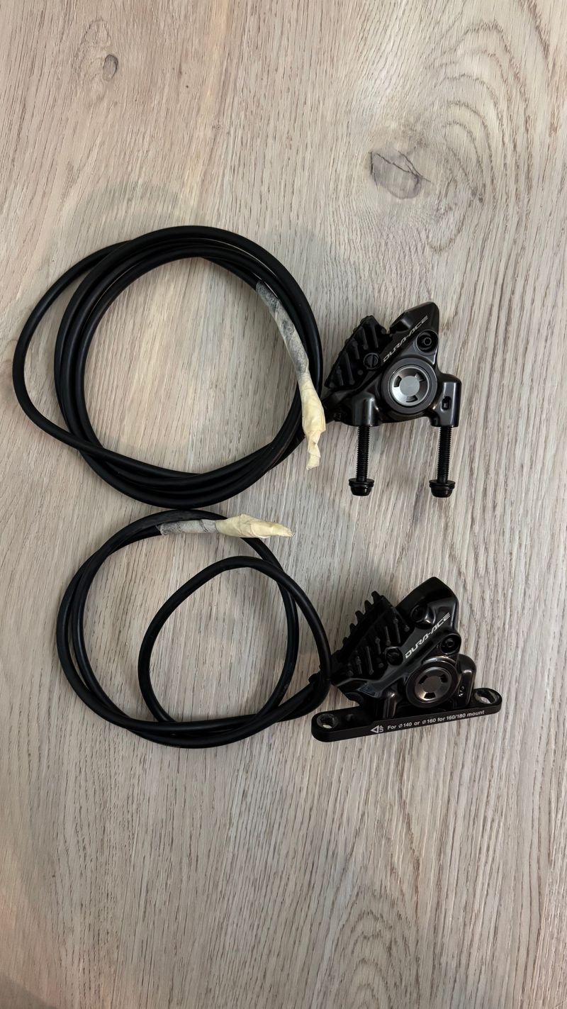 Used Shimano Dura-Ace BR-R9270 disc brakes (pair, front-rear) Brakes