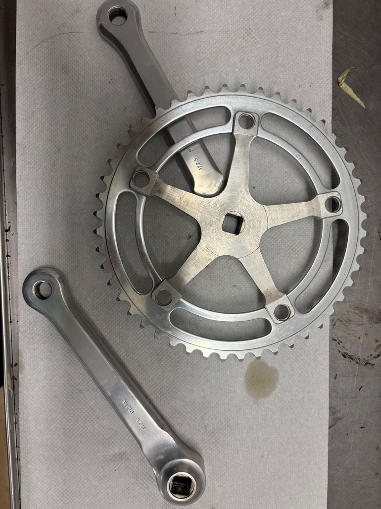 Käytetty Campagnolo Record Pista Crankset 1973 bike — kuva 3 / 3